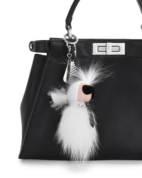 fendi karlito bag charm replica|Fendi Karlito Bag Charm .